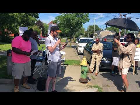 Community march on Nonviolience Inst 03
