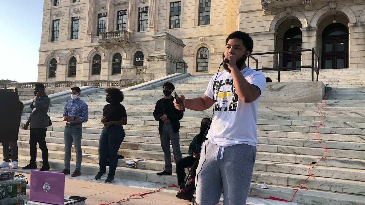 2021 04 14 Daunte Wright Protest   RI State House 02