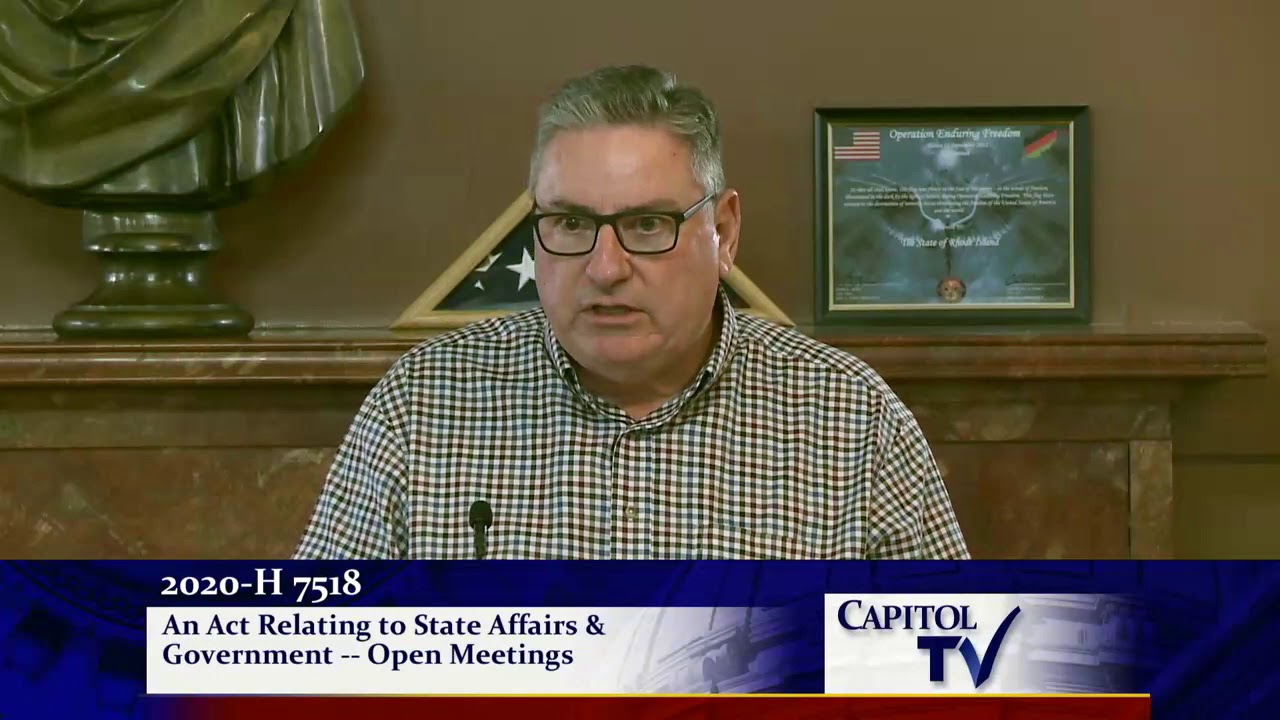 RI Rep. Brian Newberry Proposes Bill Mandating the Recording of Executive Sessions