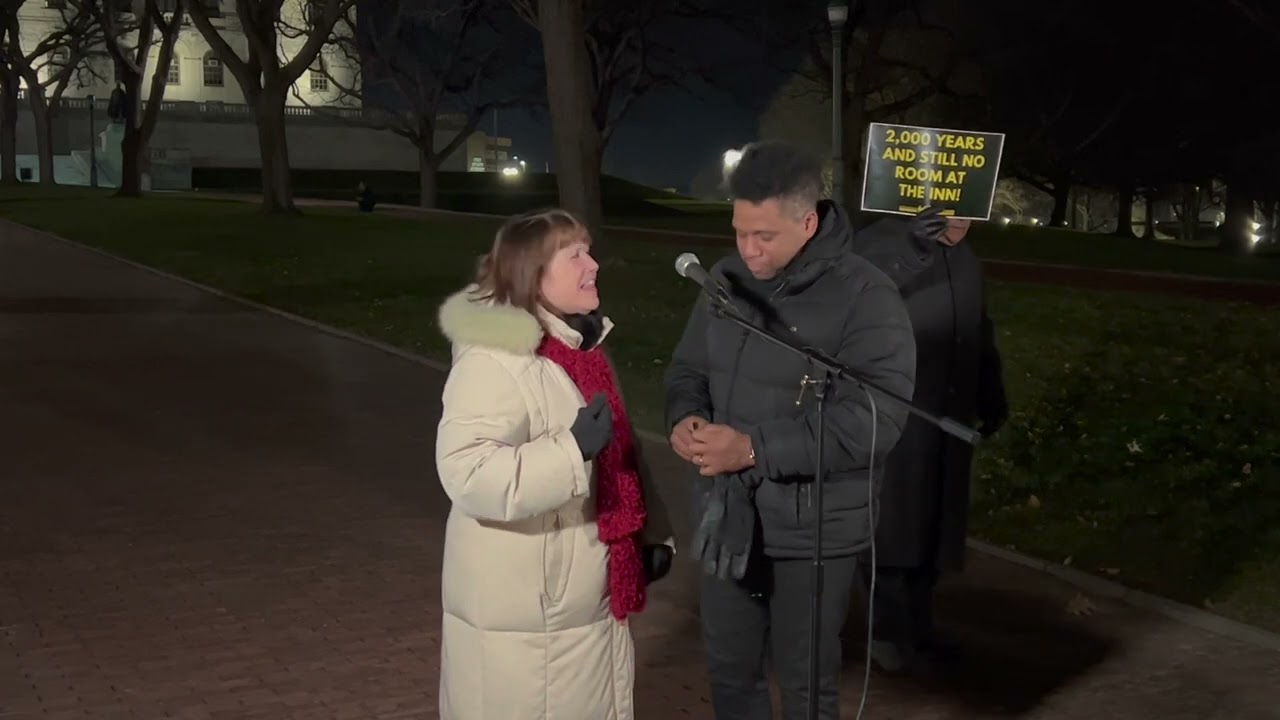 People gather at Rhode Island State House to demand Governor McKee address crisis of homelessness