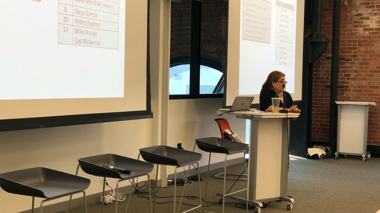 2018-06-12 Providence City Council Candidate Forum 01