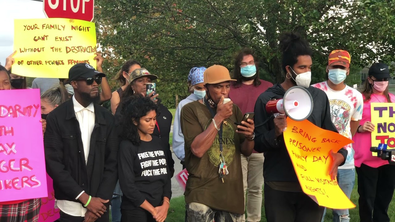 Advocates Outside Rhode Island Prisons object to Lockdown 01