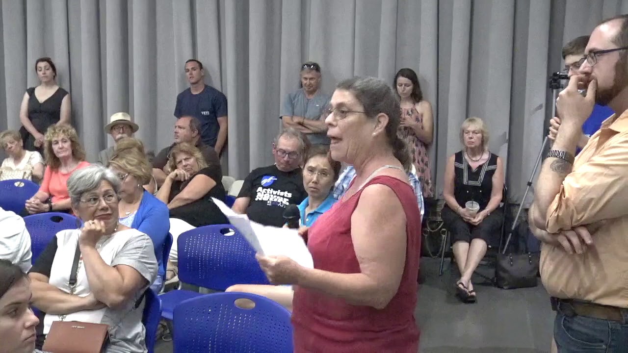 2018-08-06 Matt Brown Hosts Restore Our Pensions Town Hall 17