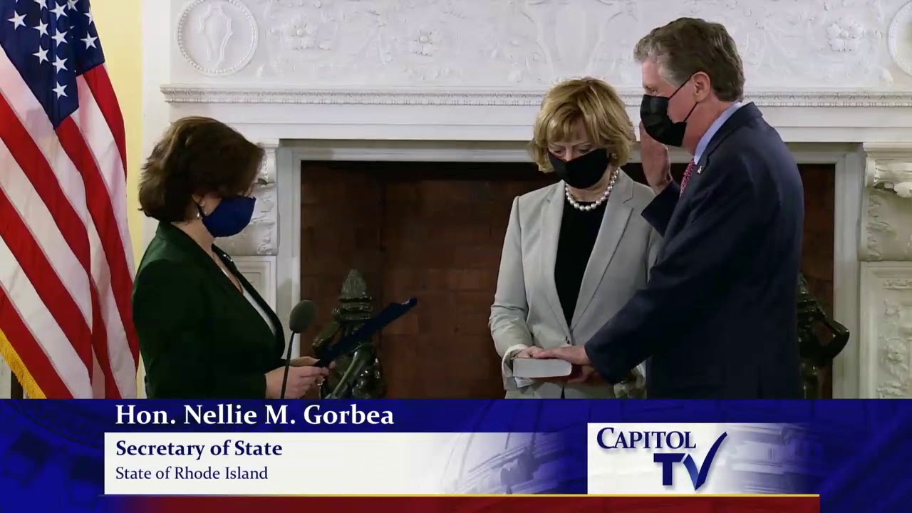 Daniel McKee Is Sworn in as Governor of Rhode Island