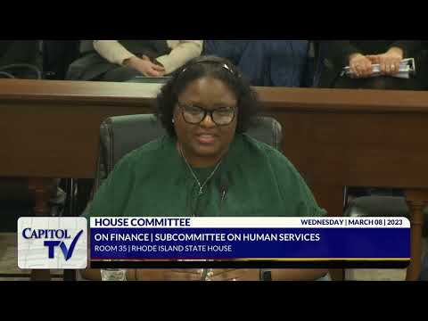 March 8 House Finance HHS Subcommittee  - Stacy Smith testimony