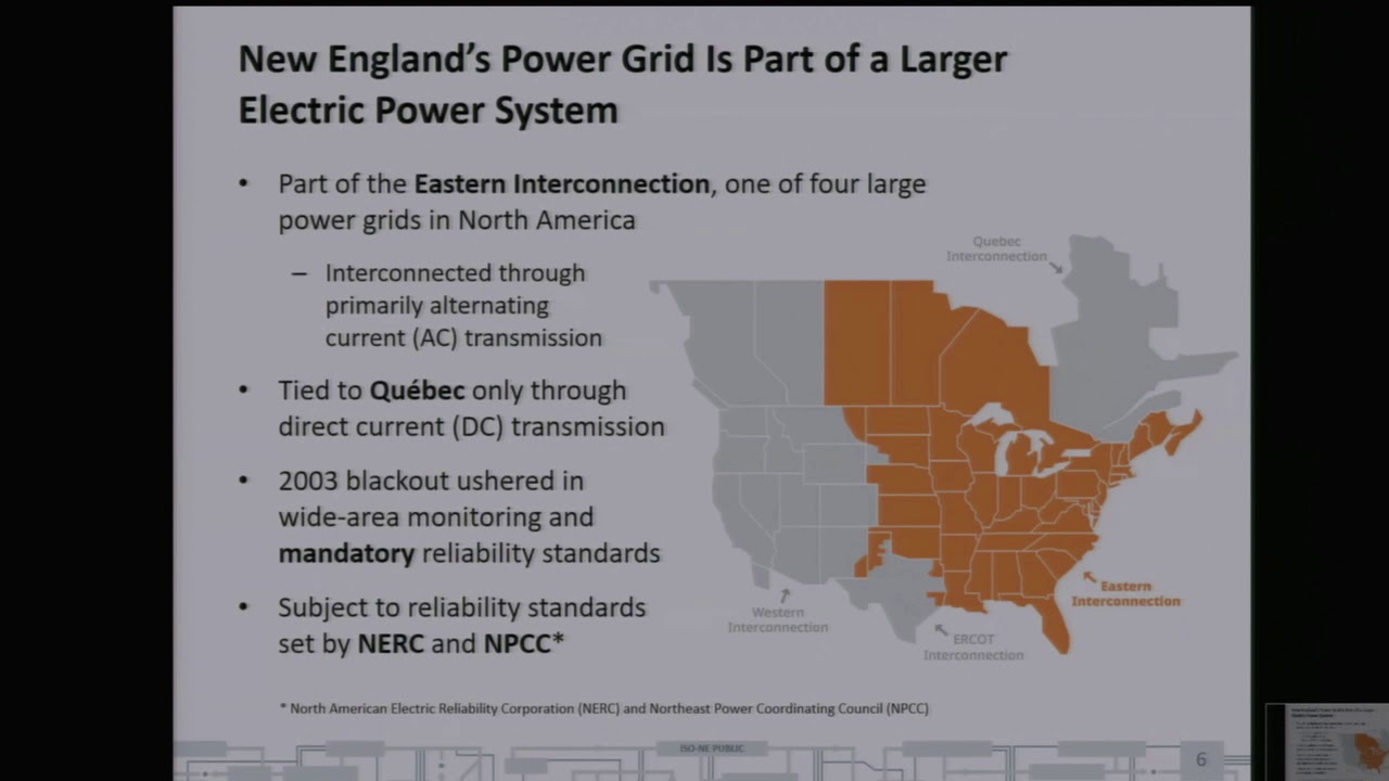 ISO New England Says No New Fossil Fuel Infrastructure is Expected in a Presentation to RI Senate