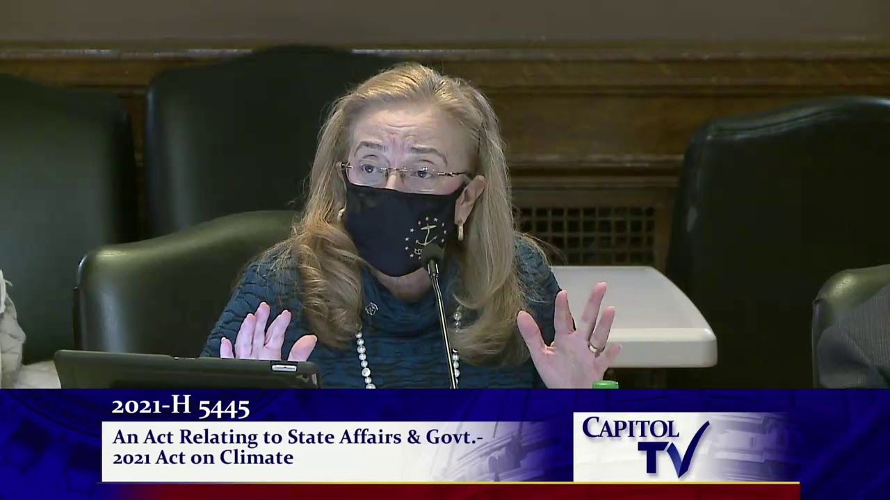 RI House Environment Committee Discusses the 2021 Act on Climate