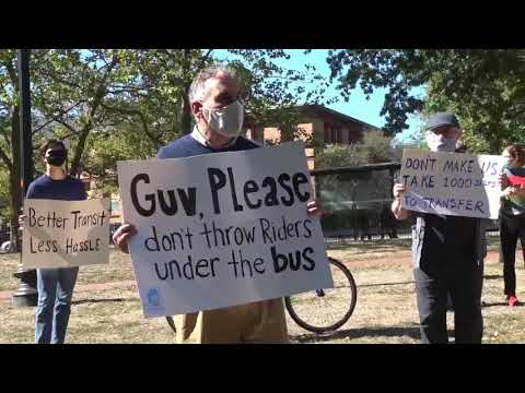 Opponent's march against Raimondo's plan to break up Kennedy Plaza 03 John Flaherty - GrowSmart RI