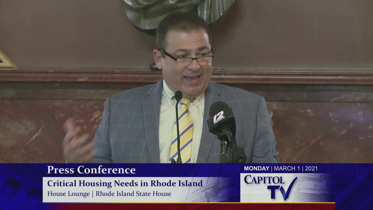 Critical Housing Needs in Rhode Island Press Conference