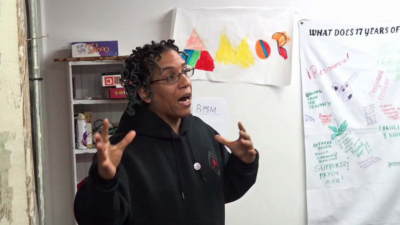 Arya Serenity speaks at COYOTE RI's International Day to End Violence Against Sex Workers