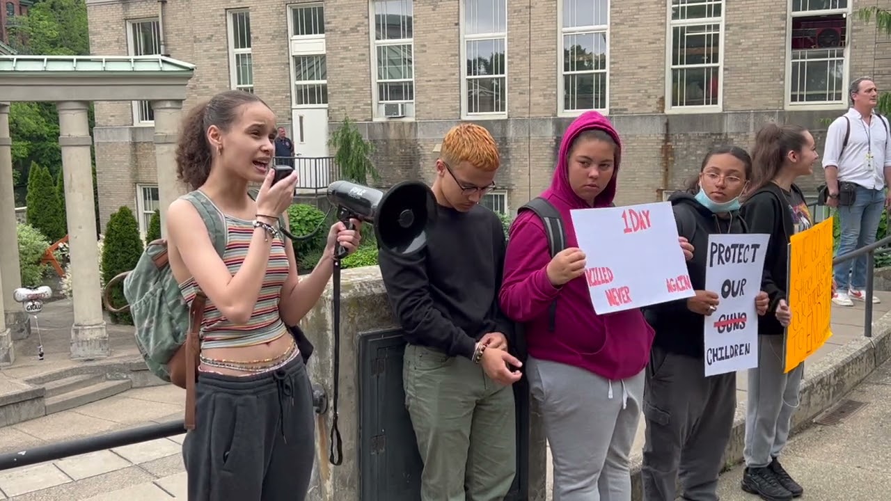 Pawtucket School Walkout 05