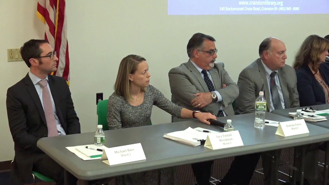2018-10-25 Cranston School Committee Forum 13