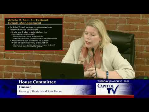 2021 03 30 House Finance