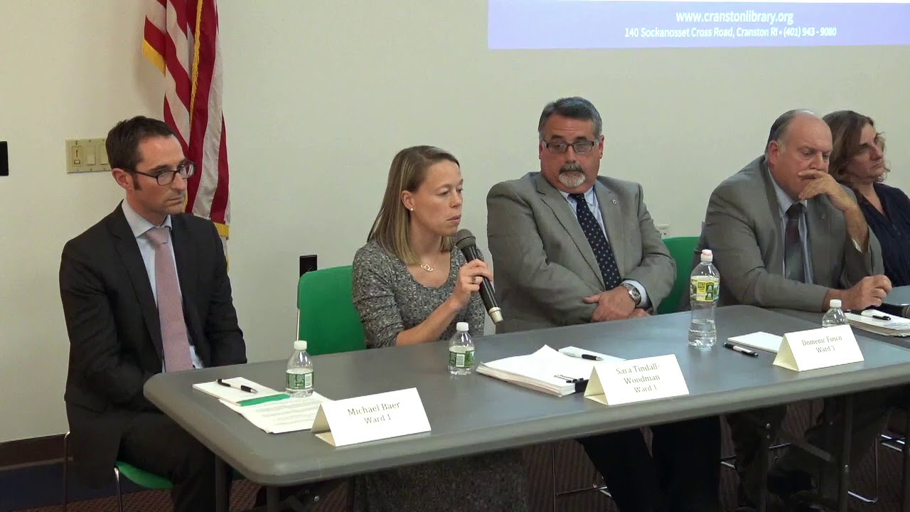 2018-10-25 Cranston School Committee Forum 21