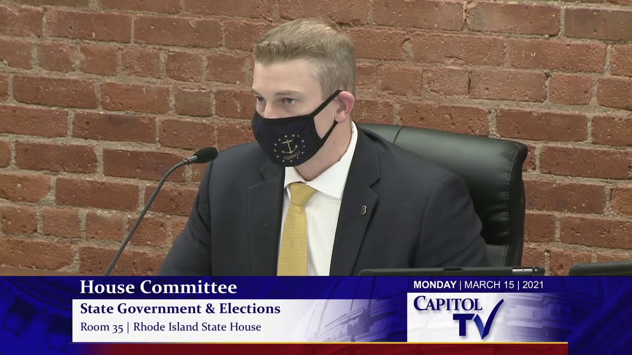 RI House Municipal Government Committee Discusses Elections