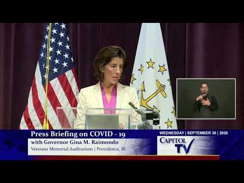 Brooklyn Toussaint of PROVX Questions Raimondo About Tear Gas and Police Masks at Press Conference