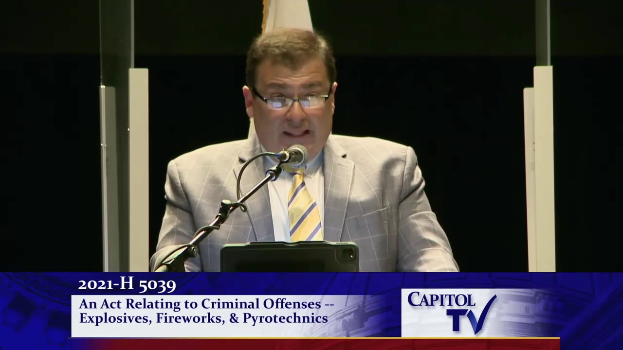 RI House of Representatives Meets to Discuss Laws on Terminal Illnesses, and Fireworks