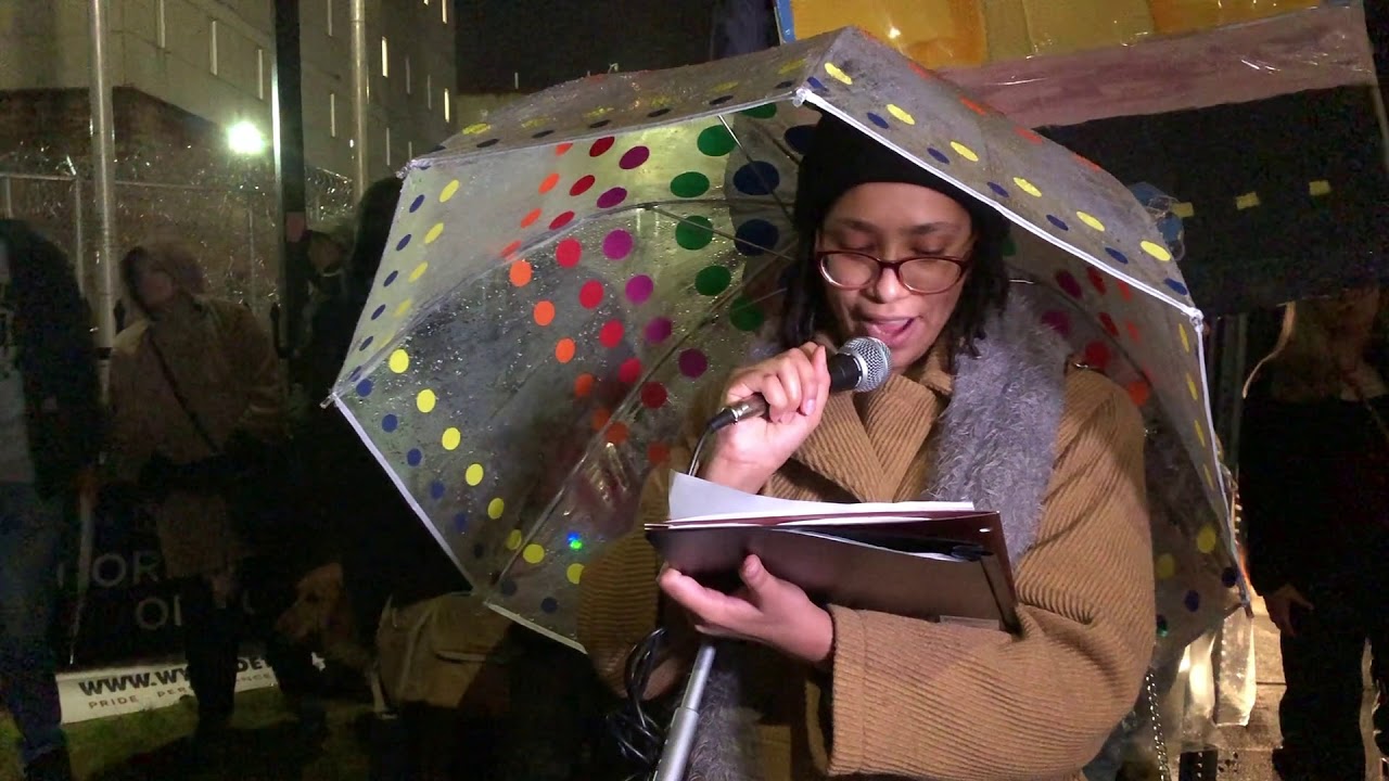 Never Again Action returns to the Wyatt Detention Facility 11/21