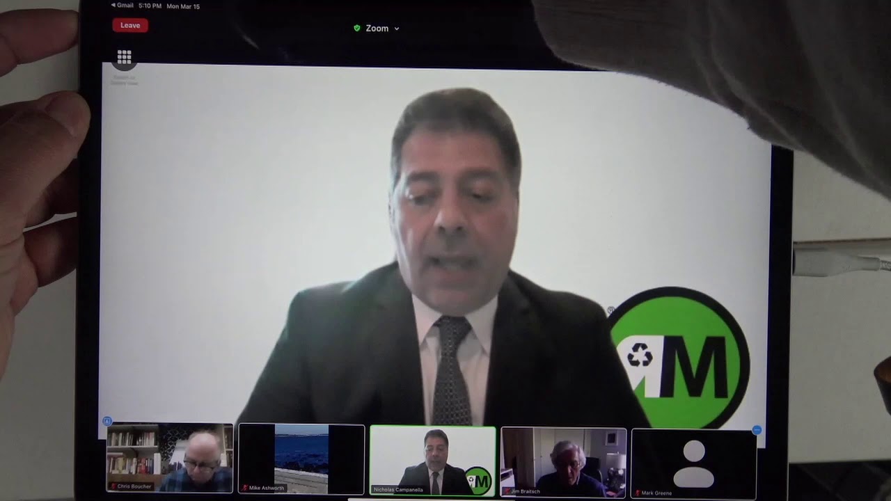 MedRecyclerRI CEO Nicholas Campanella Testifies In Support of Proposed Facility at DEM Hearing