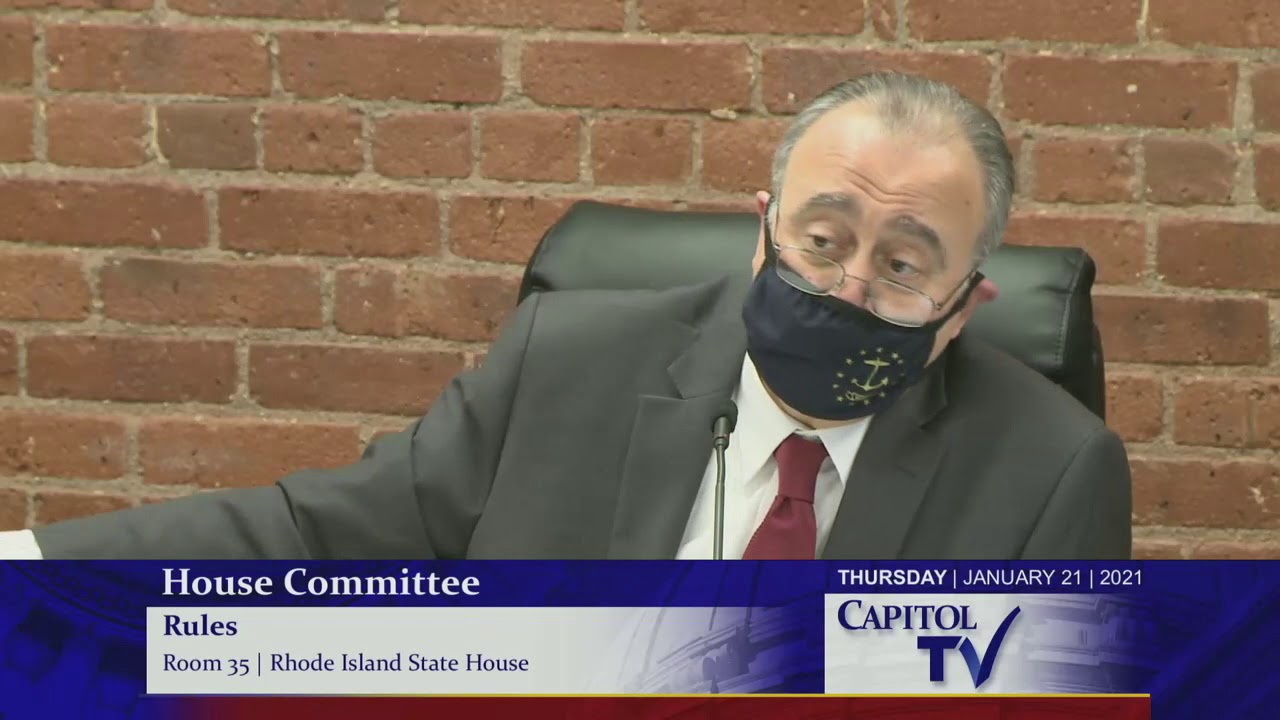 01-21-2021 Meeting of the Rhode Island House Committee on Rules
