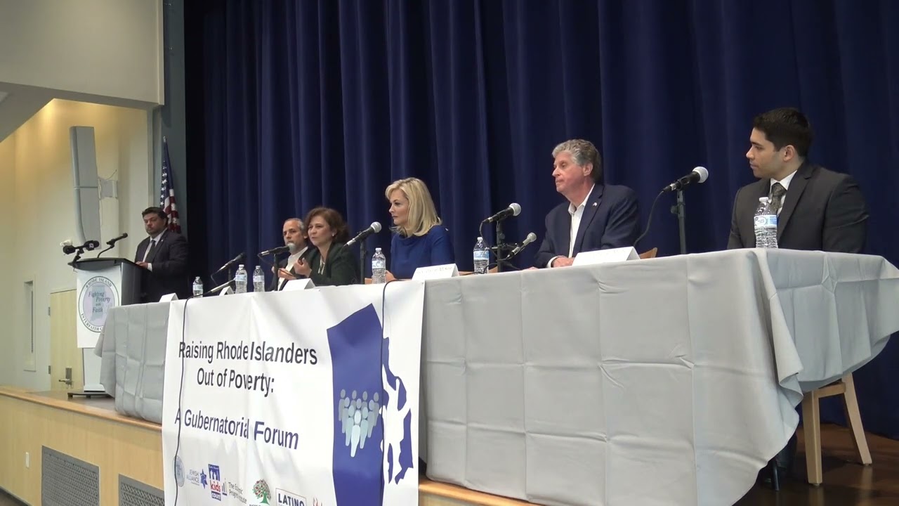 RI Gubernatorial Election Poverty Forum Question 2 Food Insecurity 04