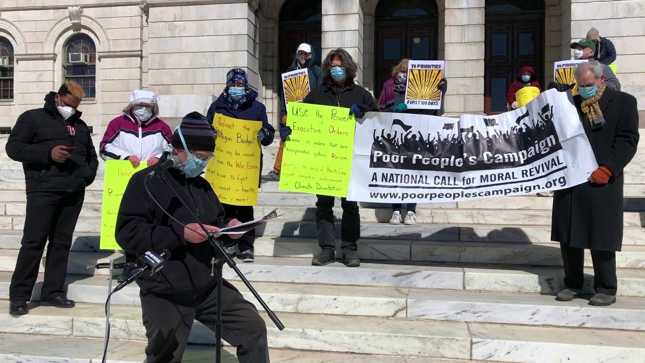 Professor Peter Nightingale Delivers Opening Remarks at the RI State Capitol Demand Delivery