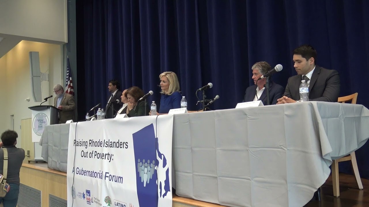 RI Gubernatorial Election Poverty Forum Closing