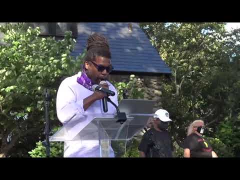The rally for Black lives gets loud in Barrington 19 Christopher Johnson