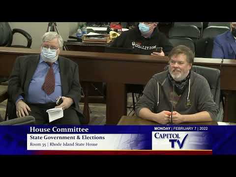 UpriseRI testimony on the House Government and Elections hearing for the Redistricting Bill