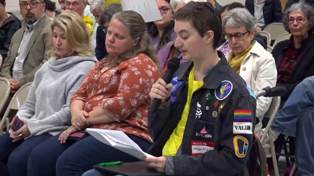 Speaker (5) During Public Comment Session at Wyatt Board Meeting