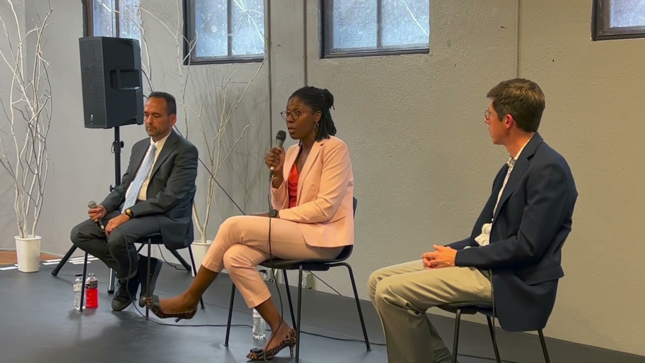 Mayoral Forum 18  Question 5 Nirva LaFortune