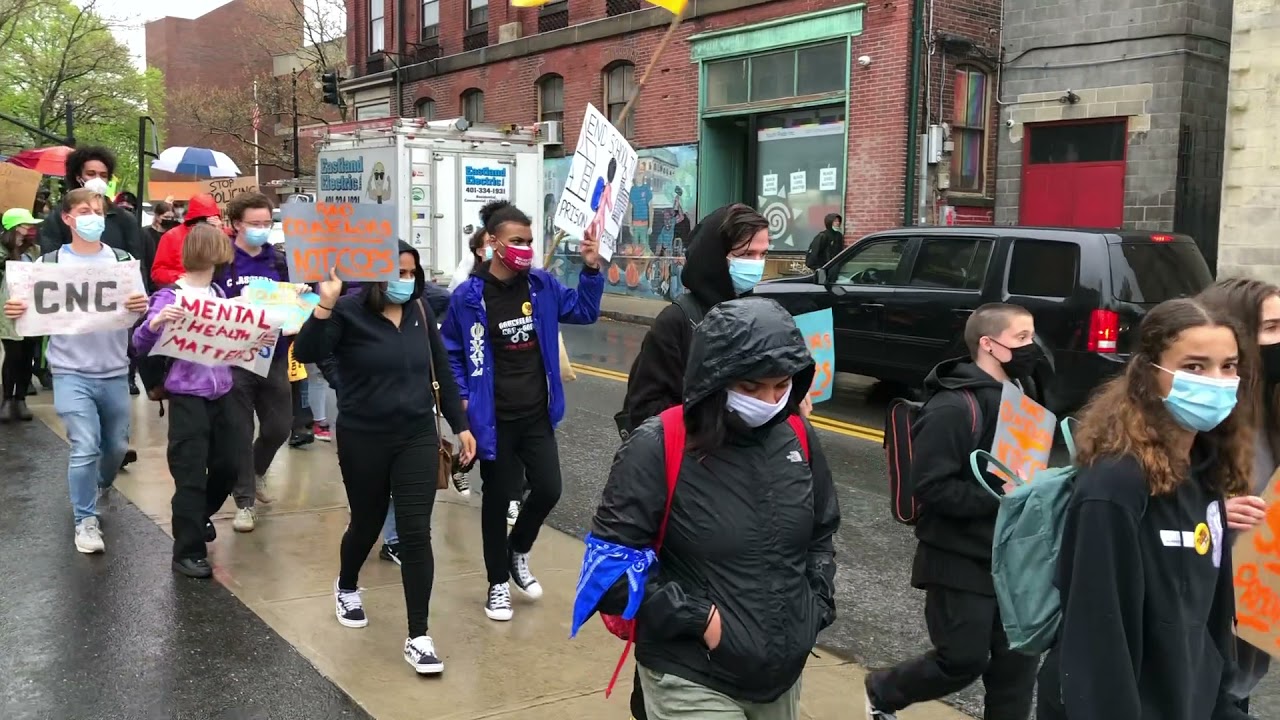 Providence Student Union   Counselors Not Cops Walkout Day 02