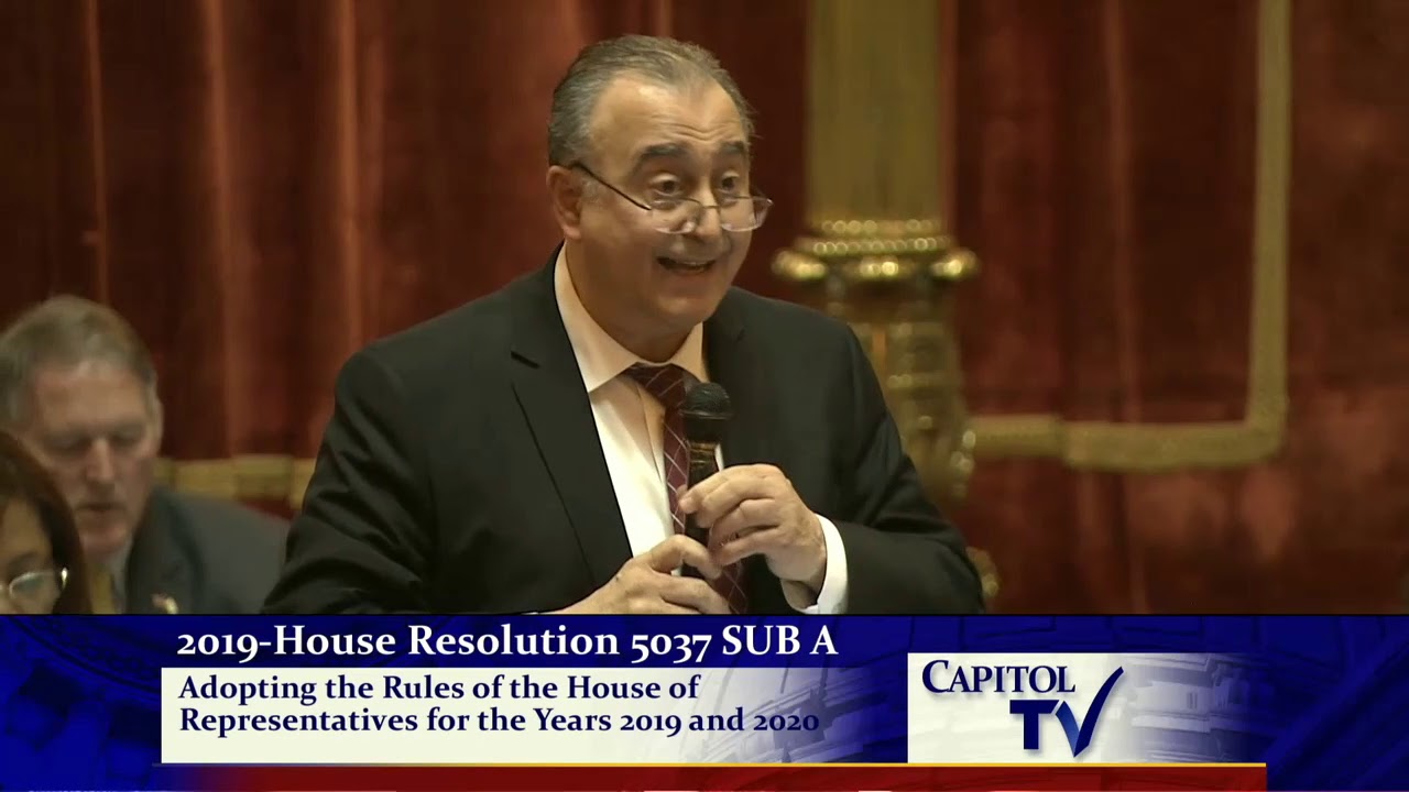 2019-01-26 RI House Rules Vote 01 Corvese