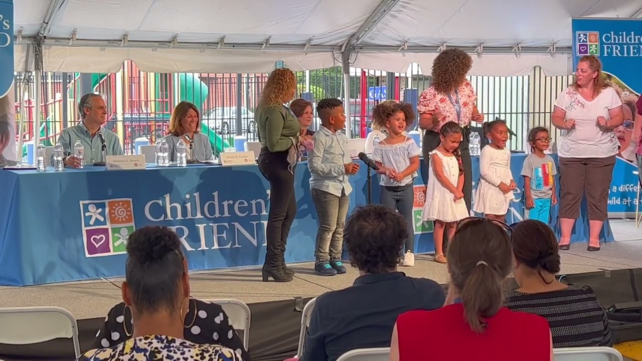 Children’s Friend Friendship Center children sing