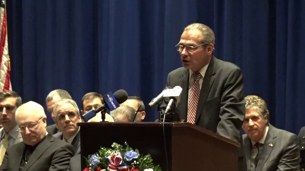 2019-01-14 Johnston Inauguration 02 Dominick Ruggerio