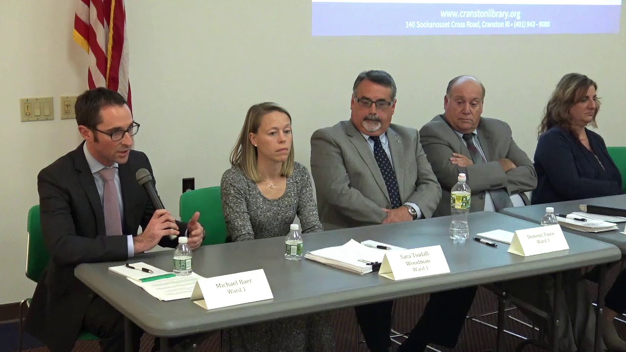 2018-10-25 Cranston School Committee Forum 24
