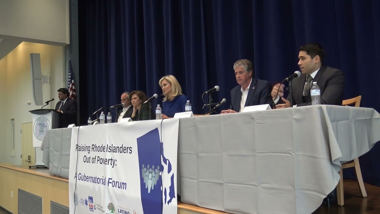 RI Gubernatorial Election Poverty Forum Question 6 PIPP 03