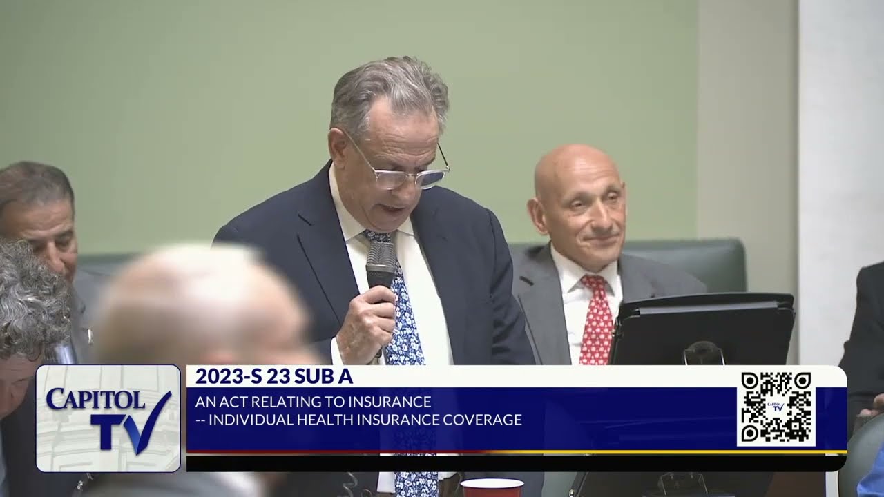 RI Senate Senate passes 2023 S0023, codifying parts of the Affordable Care Act into state law