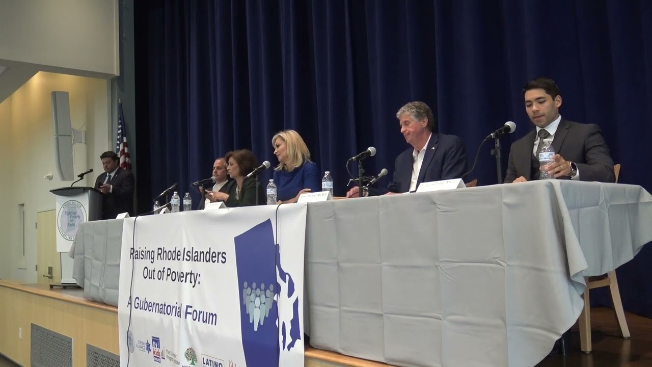 RI Gubernatorial Election Poverty Forum Question 6 PIPP 05