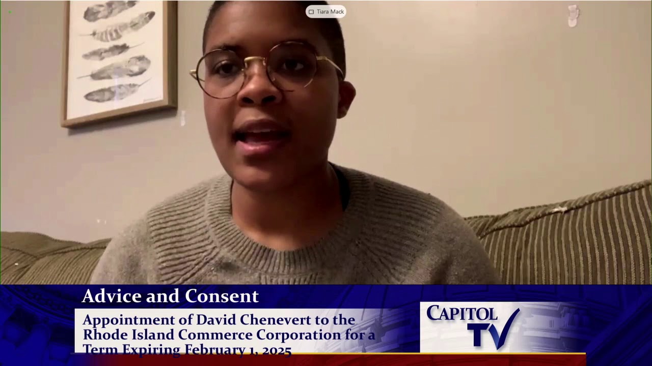 2021 02 12 Senate Commerce   David Chenevert   RI Commerce Appointment   HD 720p