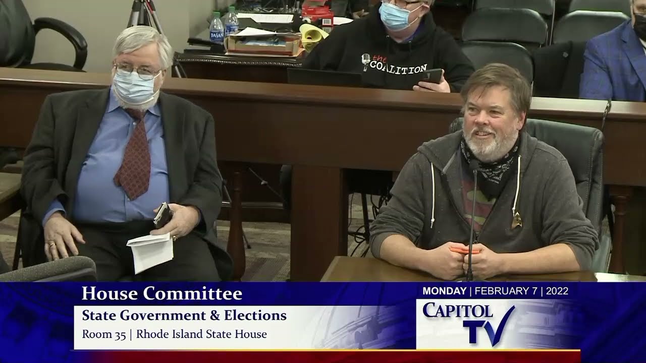 UpriseRI testimony on the House Government and Elections hearing for the Redistricting Bill