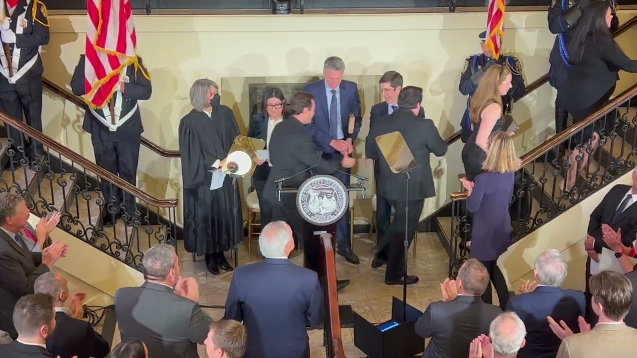 Mayor Brett Smiley lays out his plans for Providence at inaugural events