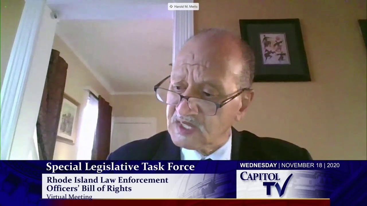 Senator Metts Says the LEOBoR Task Force's Goal is to Create a System Fair to Police and the Public