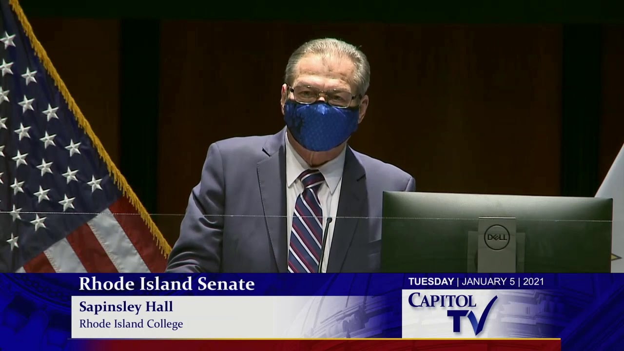 Senator Roger Picard Is Elected Deputy Senate President Pro Tem at First 2021 RI Senate Meeting
