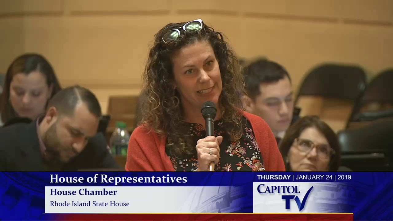 RI Speaker Mattiello Shuts Off Rep. Tanzi's Microphone While She Raises a Concern About Absences