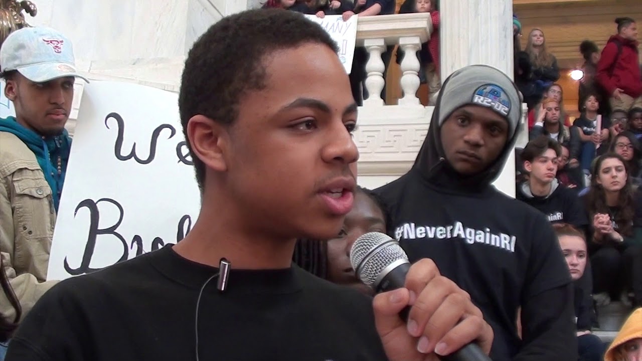 2018-03-14 Providence Walkout to End Gun Violence 06 Xavier Copeland