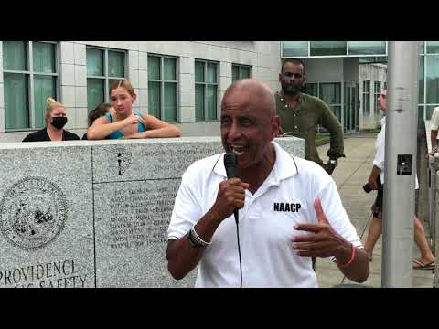 BLM RI PAC anti LEOBoR Rally 02 Jim Vincent