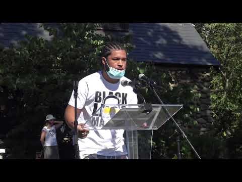 The rally for Black lives gets loud in Barrington 09 Joshua Franco