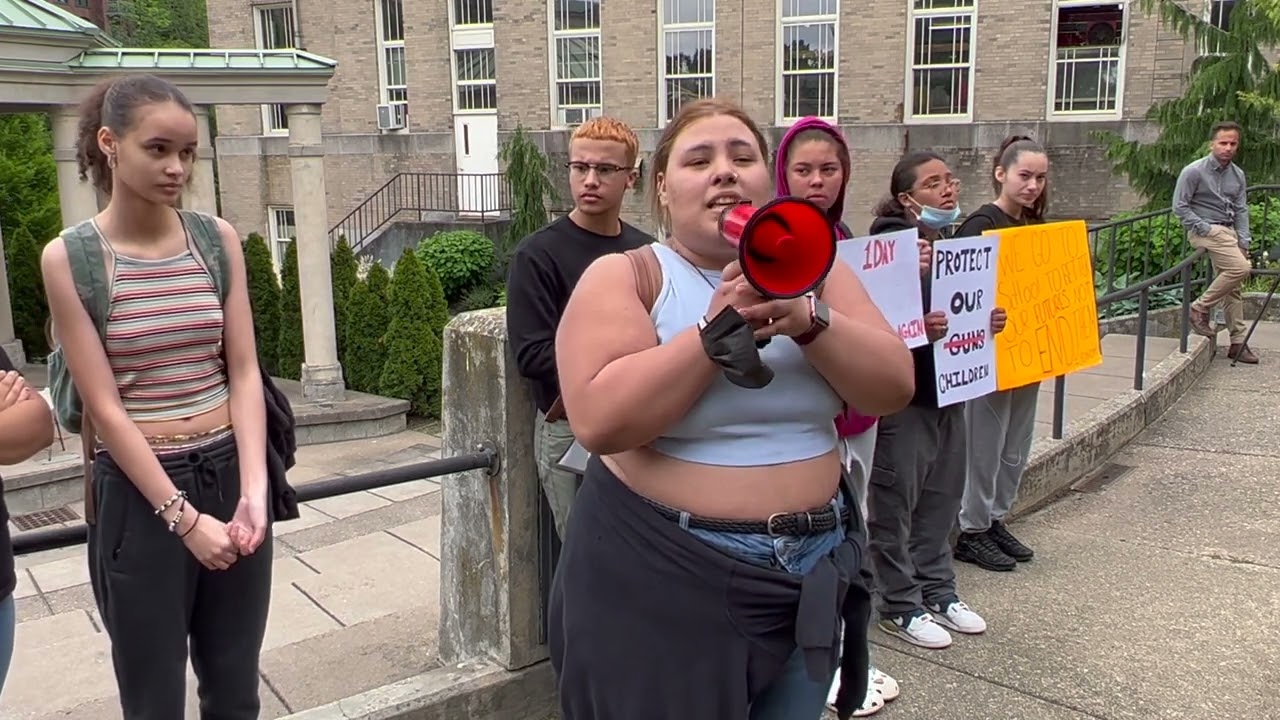 Pawtucket School Walkout 07