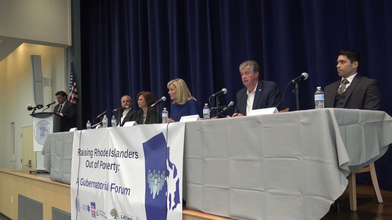 RI Gubernatorial Election Poverty Forum Question 1 Housing 01